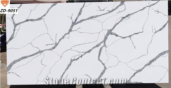 Large Size Artificial Quartz Slab Solid Surface in Malaysia