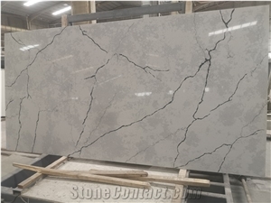 Large Size Artificial Quartz Slab Solid Surface in Malaysia