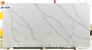 New Calacatta Quartz Slab
