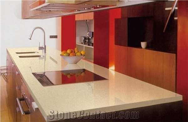 Resin Quartz Stone Countertops for Usa Market
