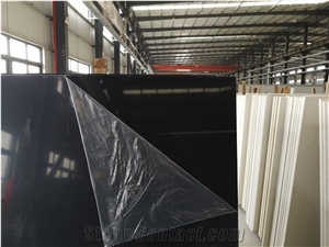 Universal Black Quartz Stone Slab