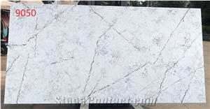 White Quartz Floor Tiles Quartz Countertop Quartz Slab