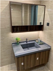 Grey Carrara Highly Imitated Artificial Marble Floor Wall Tile