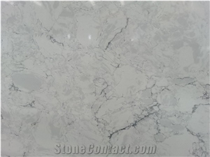 Grey Carrara Highly Imitated Artificial Marble Floor Wall Tile