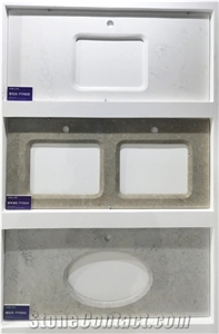 New Artificial Marble Bathroom Slab Vanity Top Wall Tile