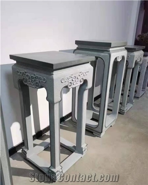 Top Quality Stone Relief Flower Stand Exterior Planter Pots