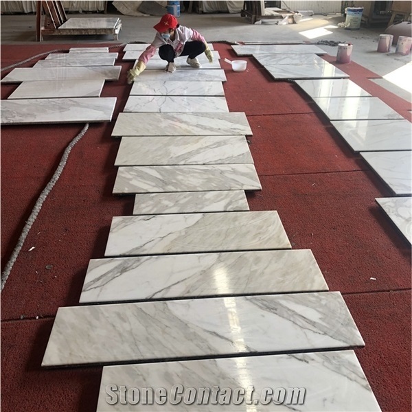 Calacatta Caldia Marble Tile