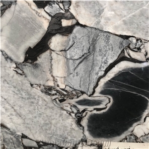 Customized Elephant Grey Marble Coffee Table Home Furniture