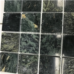 Dark Green Marble Mosaic Tiles Swimming Pool Bathroom Floor