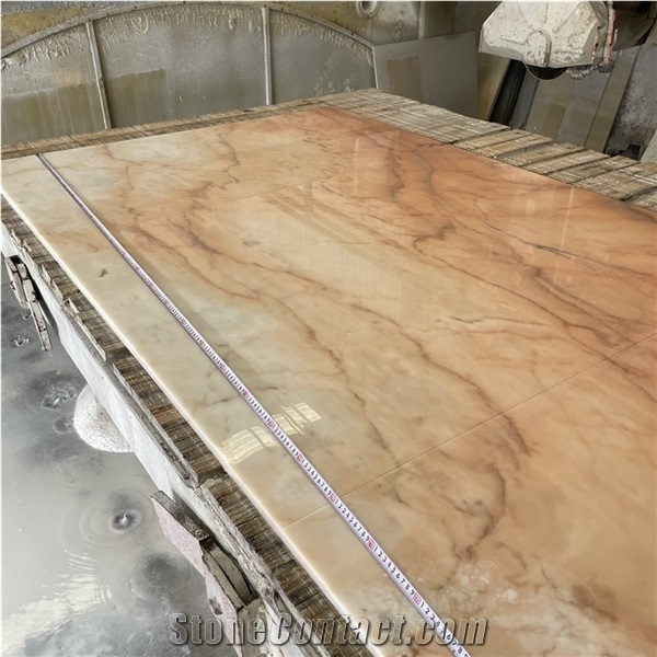 Factory Direct Beautiful Rose Aurora Pink Marble Slab Price