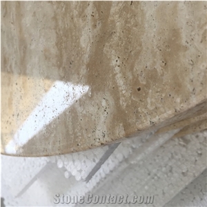 Good Quality Yellow Travertine Coffee Table Tops