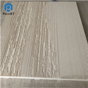Limestone Groove Surface Tiles for Interior&Exterior Wall