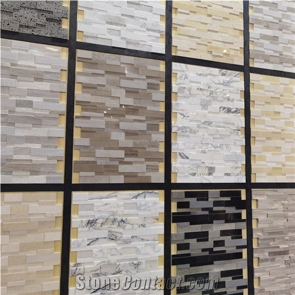 Marble Culture Stone Wall Panel Veneer Tiles