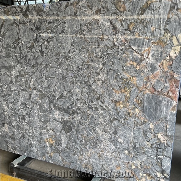 Natural Marble Calacatta Grey Marble Slabs for Wall