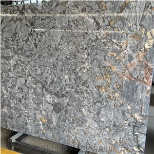 Natural Marble Calacatta Grey Marble Slabs for Wall