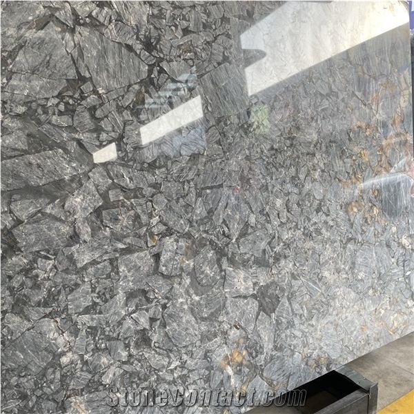 Natural Marble Calacatta Grey Marble Slabs for Wall