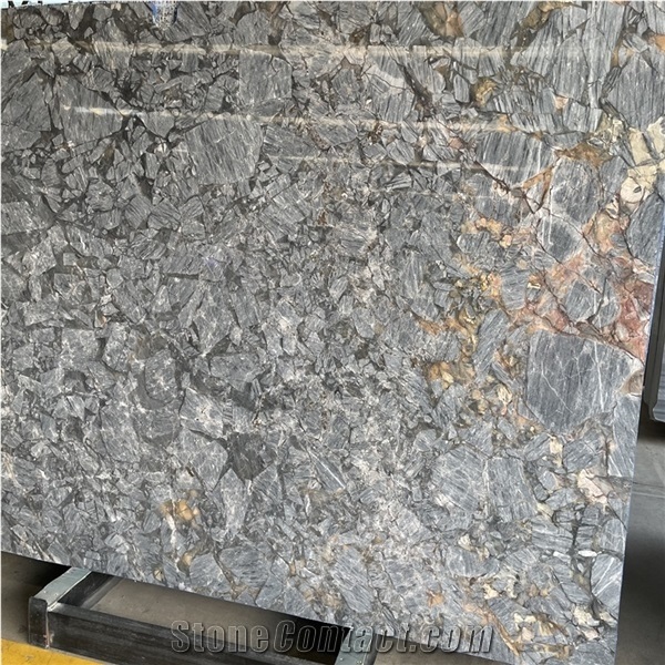 Natural Marble Calacatta Grey Marble Slabs for Wall