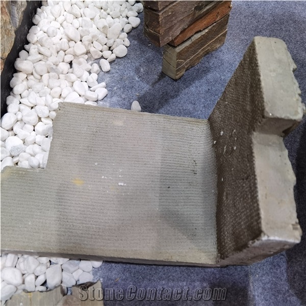 Natural Slate Corner Stone Garden Exterior Wall Decoration