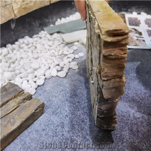 Outdoor Wall Covering Cladding Slate Corner Stone