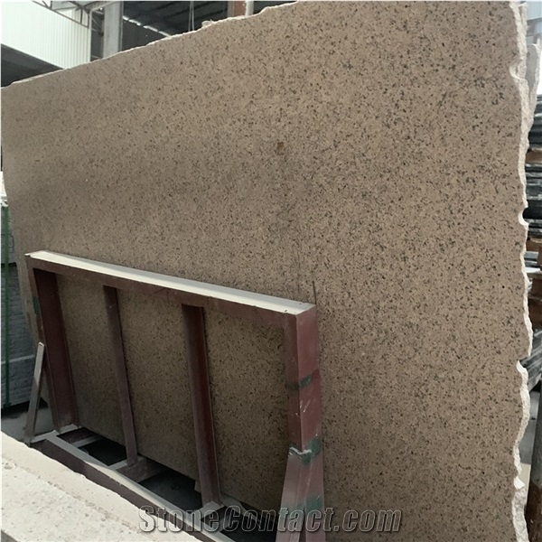 Polished Desert Brown Granite Tile for Outdoor Wall Cladding