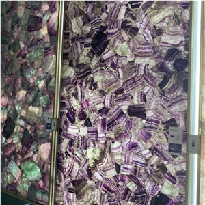 Popular Agate Backlit Semi Precious Agate Stone Slabs