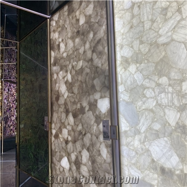 Popular Agate Backlit Semi Precious Agate Stone Slabs