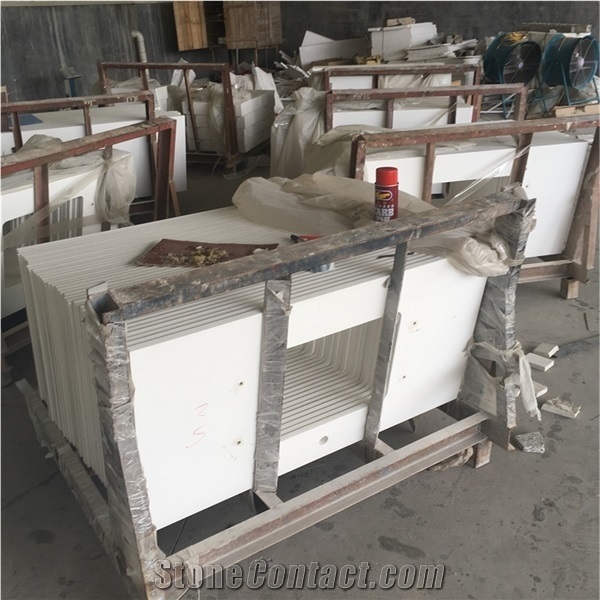 Popular Solid Surface Countertops Ladies" Room Countertops