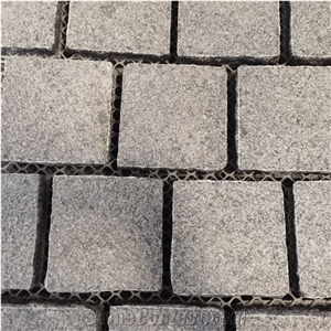 Rectangle Sesame Black Granite Paving Stone Driceway