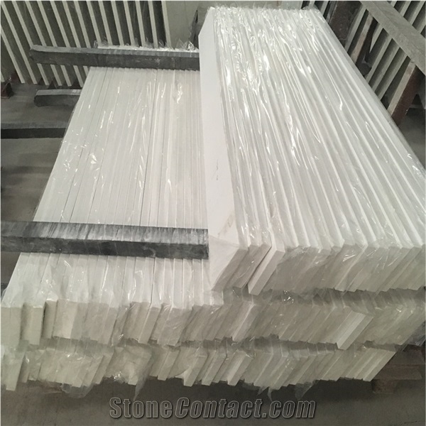 White Quartz Countertops for Apartment Vanity Tops