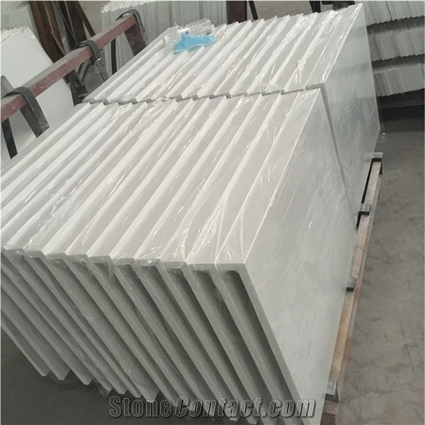 White Quartz Countertops for Apartment Vanity Tops