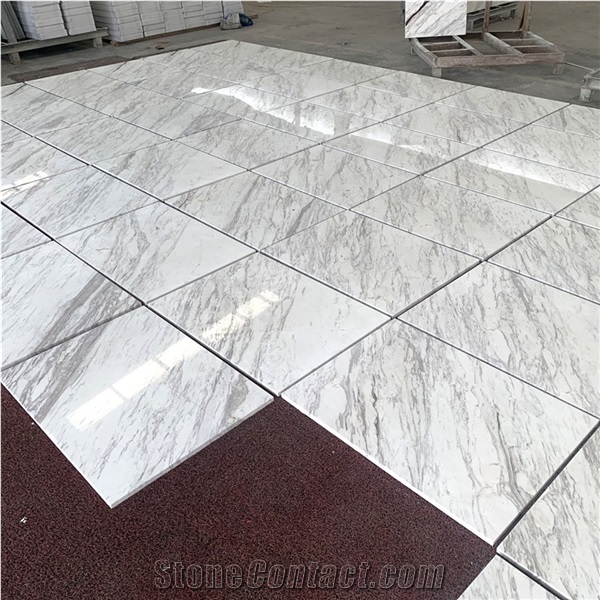 Wholesale Volakas White Marble Floor Tiles For Hotel Decor