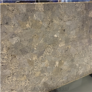Yellow Agate Stone Semiprecious Tiles Gemstone Slab For Wall