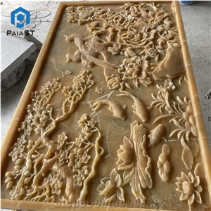 Yellow Onxy Cnc Carving