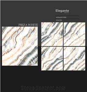 Florence Ceramic Tiles-Fantasy White Tiles 600x600 mm