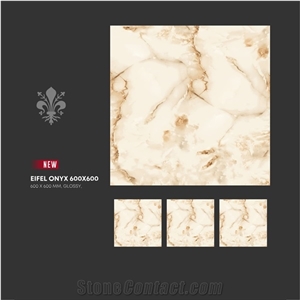 Florence Ceramic Tiles Onyx Marble Look Tiles 600x600 mm