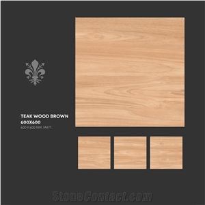 Florence Ceramic Tiles Wooden Finish 600x600 mm