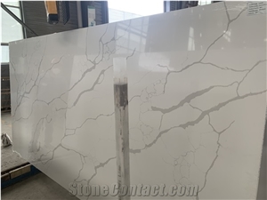 Calacatta Laza Artificial Quartz Slab Solid Surface Stones