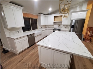 Quartz Countertop Calacatta Laza Engineer Stones