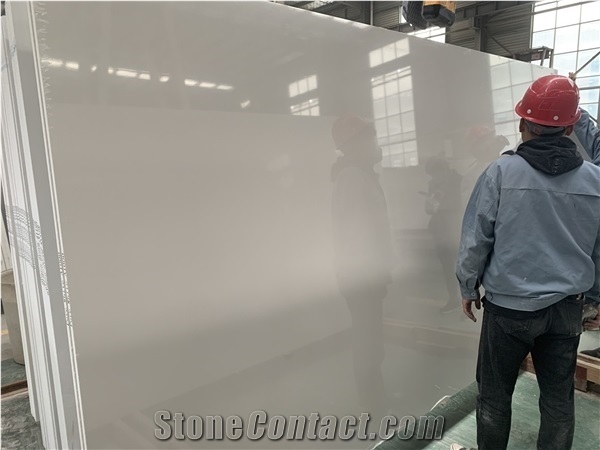 Super White Engineer Solid Surface Stones