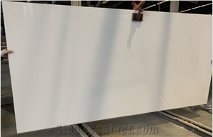 Super White Quartz Slabs Engineer Solid Surface Stones