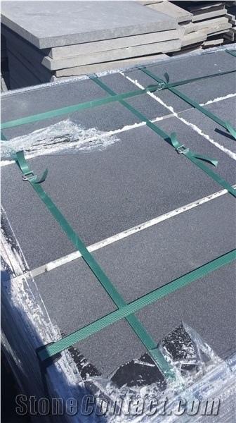 Black Basalt Tile Brushed 2*30*60cm