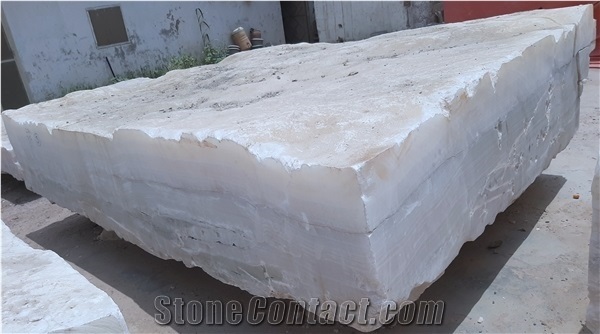 Afghan White Onyx Blocks