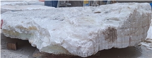 Afghan White Onyx Rough Blocks