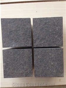 Cut to Size Black Basalt Stone Sawn and Split