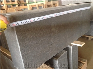 Split Black and Grey Basalt Stone from Vietnam