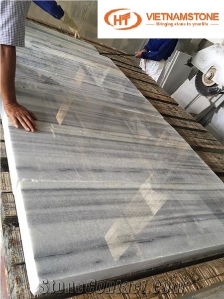 Vietnamstone Supplier Of Stripped Veins Marble Stone