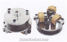 Carbide Crushing Particles Hand-Held Bush Hammer Plates