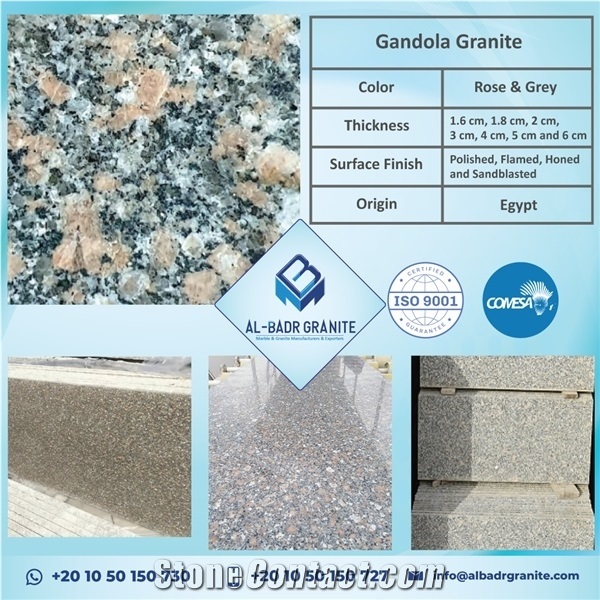 Gandola Granite Slabs & Tiles, Egypt Pink Granite