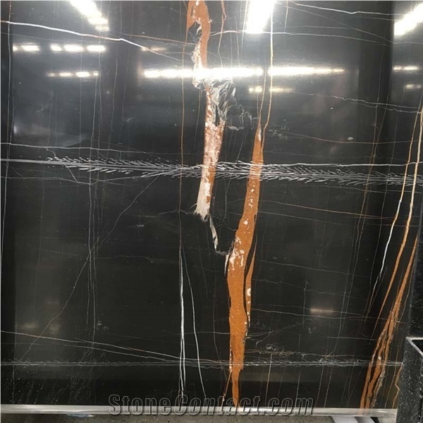 Black Marble Floor Skirting Tile Kitchen Wall Cladding Tiles