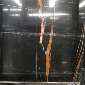 Black Marble Floor Skirting Tile Kitchen Wall Cladding Tiles